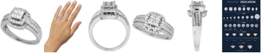 Macy's Diamond Princess Engagement Ring (1 ct. t.w.) in 14k White Gold